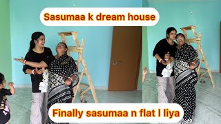 Sasumaa k dream house❤️house tour || finally sasumaa n flat le hi liya❤️#house #newhome 