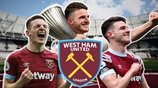 Declan Rice's first & last goals for West Ham