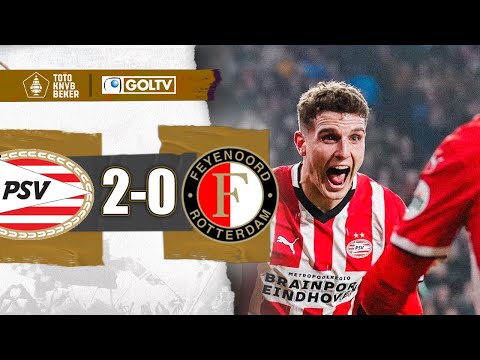 EL PSV de Bakayoko a SEMIFINALES | PSV Eindhoven 2-0 Feyenoord | Copa Países Bajos 2025