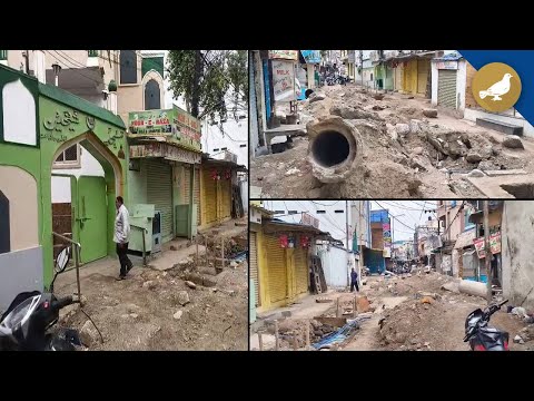 Residents face hardships over incomplete drain work