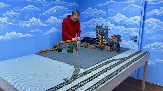 Tracks Connected to the Industrial District! - LEGO City Update!
