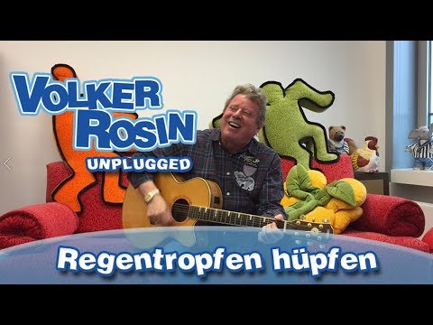 Regentropfen hüpfen - Volker Rosin UNPLUGGED | Kinderlieder