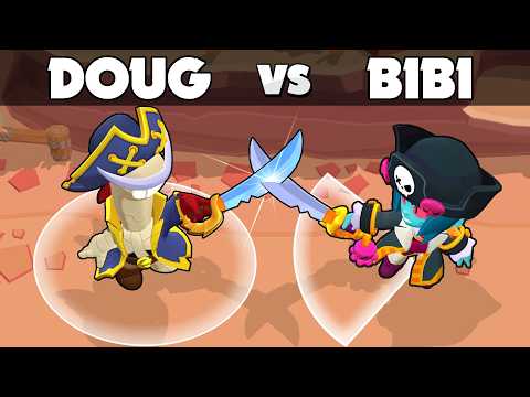 DOUG vs BIBI 🏴‍☠️ Brawl Stars