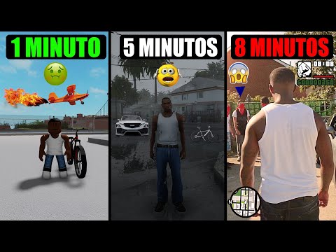 GTA San Andreas pero CADA MINUTO nos acercamos al FOTOREALISMO...😱⏰