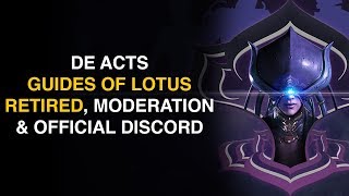 Warframe Opens Verified Discord, Ends Guides Of The Lotus Program Following Controversy