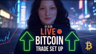 🔴 Live Bitcoin Trade | Key Levels & Trade Setups | LIVE Futures Trading Starts Again Monday 930am ET