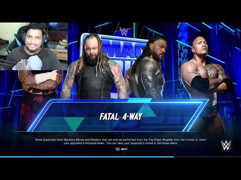 WWE 12 November 2024 Brock Lesnar VS. Roman Reigns VS. The Rock VS. Jacob Fatu VS. All Raw SmackDown