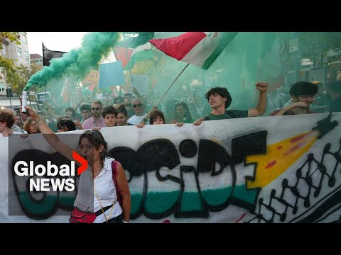 YouTube video thumbnail: Israel Committing Genocide in Gaza, World's Top Scholars Say
