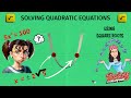 Solving Quadratic Equations with Square Roots