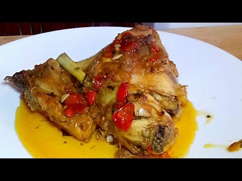 Pollo en Salsa estilo Andaluz (A mi manera)