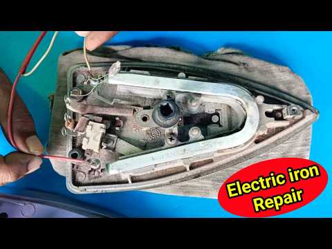 Electric iron से धुआं निकलता है अब क्या करें // Electric iron repair