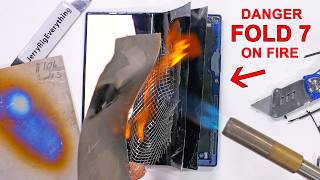 I lit my Samsung Fold 7 on Fire - (For a good reason)