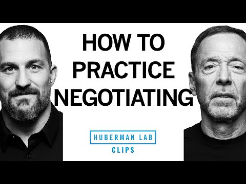 How to Practice Negotiating & Making Deals | Chris Voss & Dr. Andrew Huberman