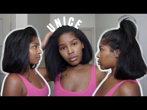 TRIED THE FLIP OVER BOB “QUICKWEAVE WIG METHOD” | FT UNICE