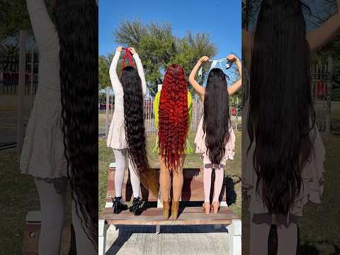 RETO a los cabellos más largos del mundo 😱⭐️😎