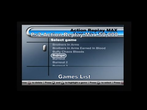 pcsx2 action replay