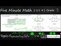 Data Representation Skills for 3rd Grade STAAR