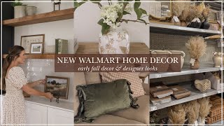 NEW WALMART DECOR FINDS FOR EARLY FALL | Designer-Inspired & Affordable Pieces!