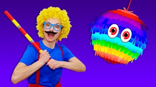 Colorful Pinatas with Surprise | Do REe Mi Kids Songs