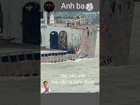 Tàu bèo như này vẫn chở hàng đi ra biển