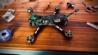 Maiden flight (QUADMULA SIREN F5 Split Freestyle Frame)