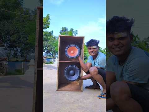 making homemade DJ box + home theatre #shots #project #experiment #sujanexperiment
