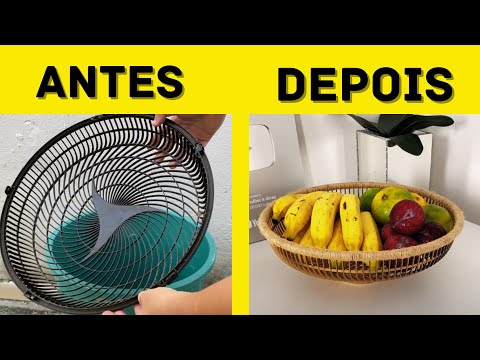 DIY 3 Incriveis Ideias de Decoração gastando Pouco / Do lixo ao Luxo