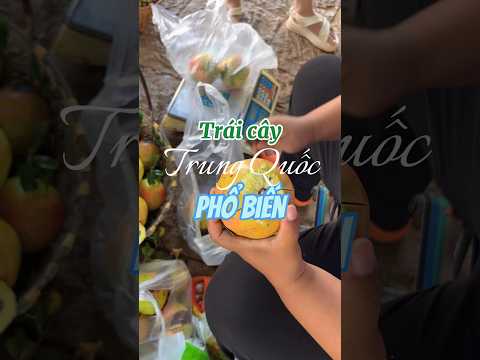 Trái cây Trung Quốc phổ biến | Thanh Tiger