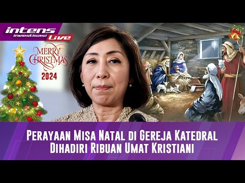 Perayaan Malam Misa Natal Di Gereja Katedral Capai Ribuan Umat Kristiani Yang Hadir