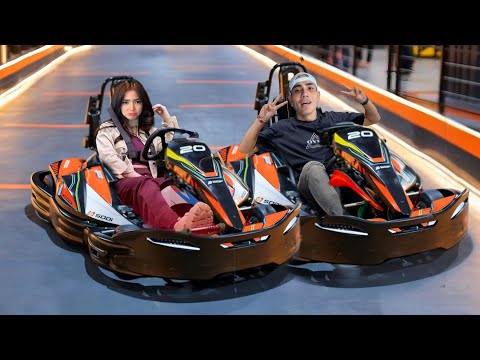 Fuji Dan Aisar Khaled Main Gokart Bareng, Hingga Bikin Semua Orang Baper