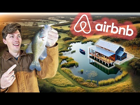 Renting an AirBnB Ranch Just To Fish The Private Ponds!