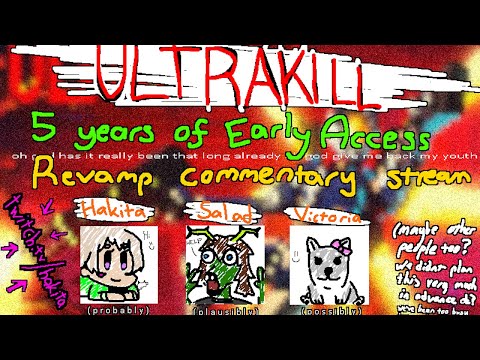 ULTRAKILL Revamp Update Developer Commentary Stream