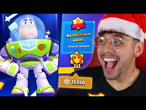 ZERANDO a MAESTRIA MAIS RARA do BRAWL STARS! BUZZ LIGHTYEAR 🚀 *ao infinito e além*