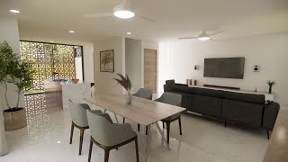 CASA INTROSPECTIVA de 8X12m  con ÓPTIMA DISTRIBUCIÓN