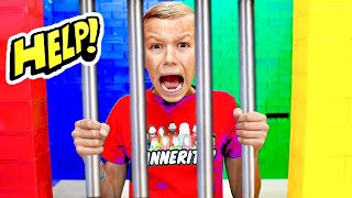 LoCkeD In LeGo JaiL For SteAliNg!