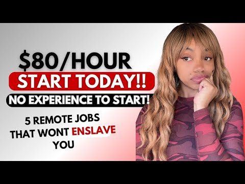 EARN ON YOUR TIME! No Applications No Interviews I 5 Same Day Hire Work From Home Jobs I $80/Hr