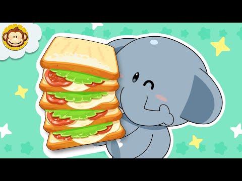 Lagu Anak Anak | Roti Lapisku 🥪 | Makan | BaLiTa | Baba Lili Tata