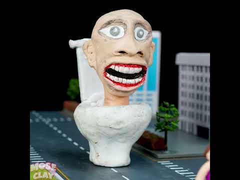 😱 Making New IRON TITAN SPEAKERMAN vs SKIBIDI TOILET with polymer clay