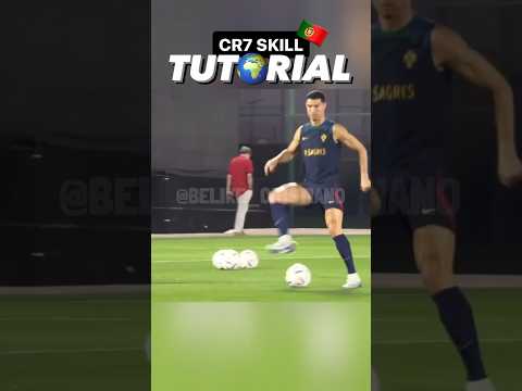 CR7🇵🇹 Pass Tutorial⚽️⤴️ #cr7 #cristianoronaldo #football #ronaldo #soccer #tutorial #alnassr