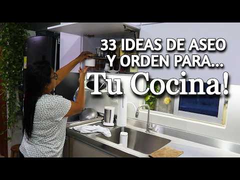 🟣 TIPS de Orden y Limpieza para TU COCINA! | Elimina el Ruido Visual! | Usos del PERCARBONATO! VLOGS