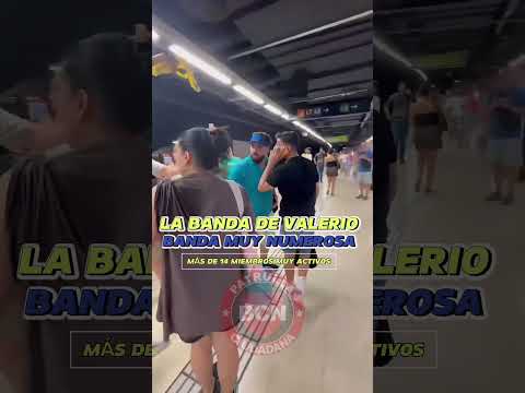 La FAMOSA BANDA de CARTERISTAS más numerosa de Barcelona! 🚨