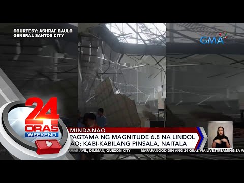 Patay Sa Pagtama Ng Magnitude Na Lindol Sa Mindanao Kabi