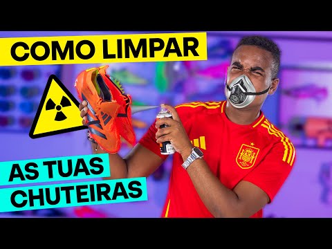 👟🧼 COMO LIMPAR AS TUAS CHUTEIRAS 👀