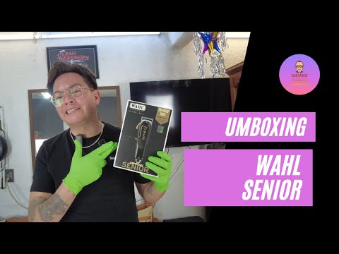 Umboxing WAHL Senior 2025