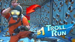 How To Escape Trollrun Videos Infinitube - two trollers attempt the impossible troll run 2000 iq fortnite creative mode