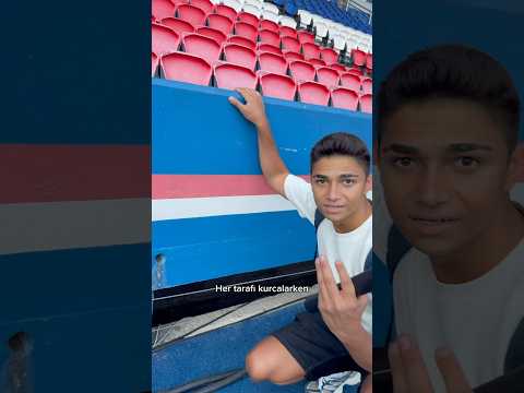 PSG stadında SIĞINAK buldum