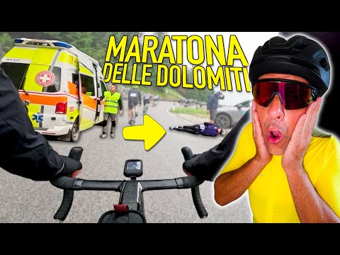 LA DISCESA PIÙ TERRIFICANTE DELLA MIA VITA! ☠️ Maratona delle Dolomiti 2024