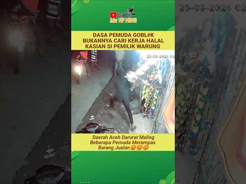 BARANG JUALAN DIRAMPAS MALING #Shorts