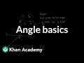Exploring Angle Basics and Intersecting Lines