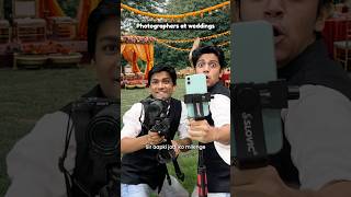 Photographers at weddings | Manish Kharage #shorts